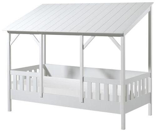 HAUSBETT Housebed 90x200 cm Weiß - Weiß, KONVENTIONELL, Holzwerkstoff (90/200cm) - MID.YOU