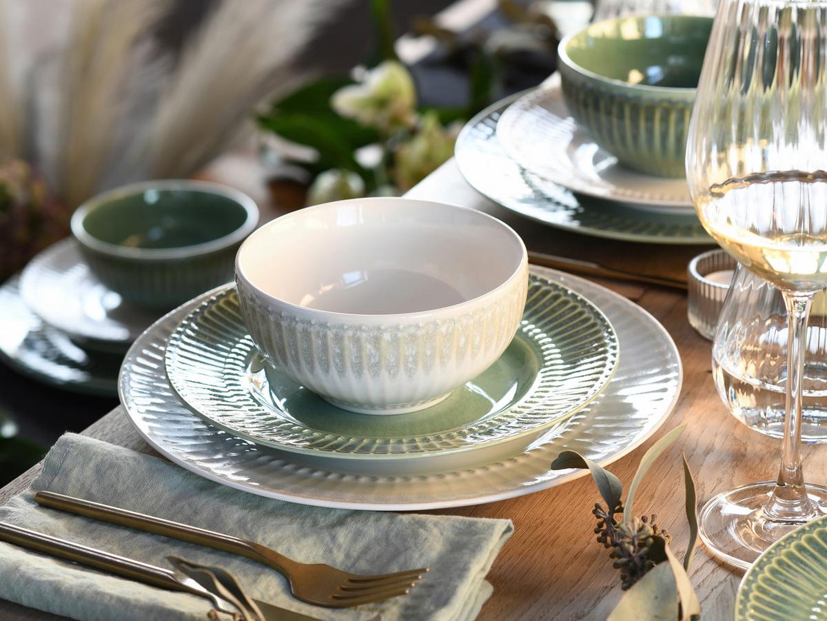 Jedilni Servis Celadon Mix, 12-Delni - krem barve/biserna, Basics, keramika - Creatable