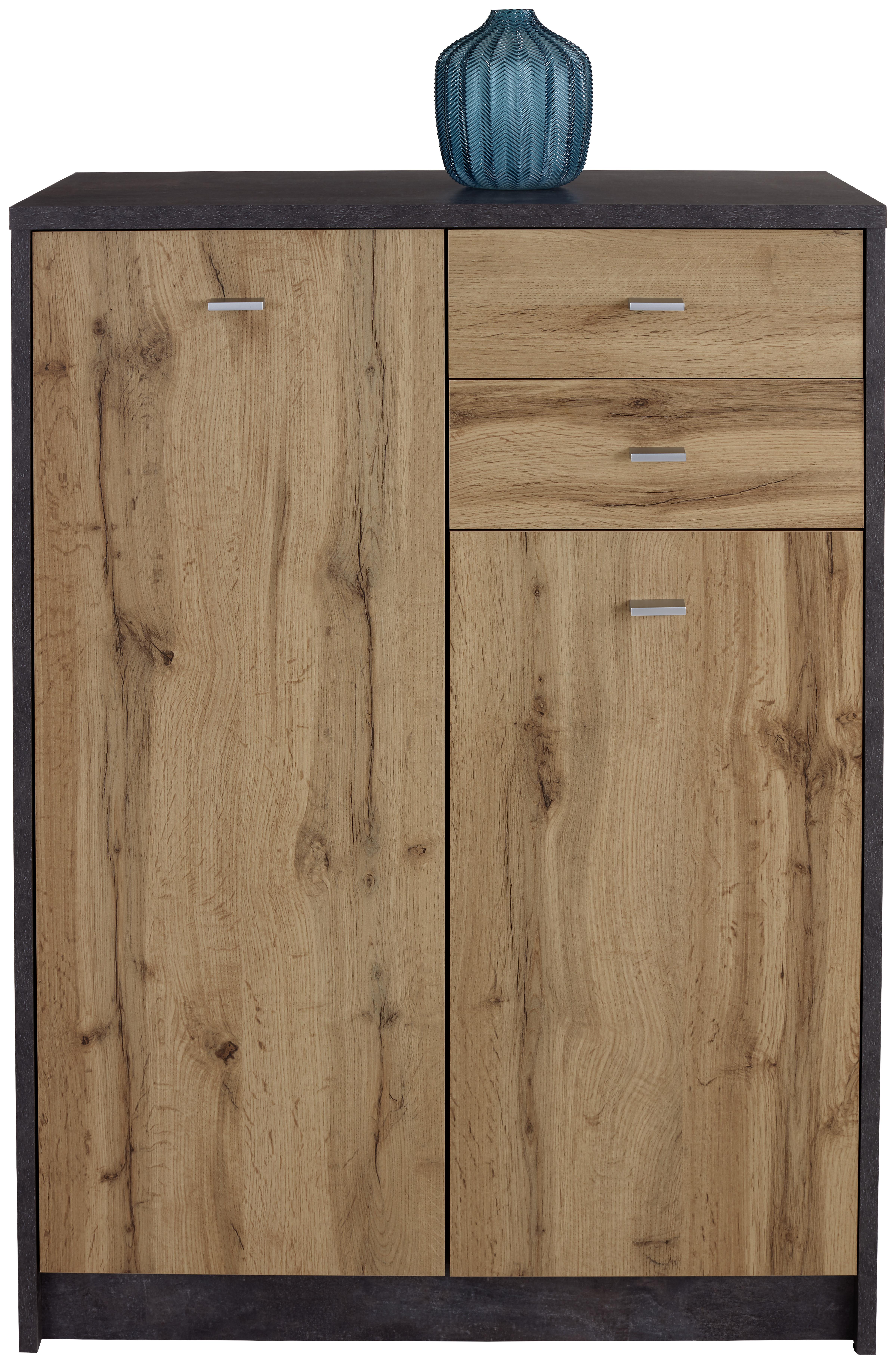 Komoda 4-You Yuk08 - barve hrasta, Moderno, leseni material (74/111,4/34,6cm) - Mömax
