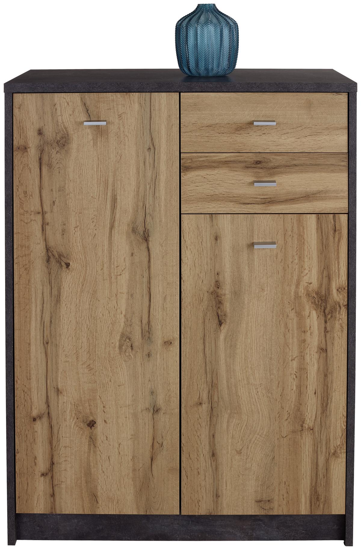 Komoda 4-You Yuk08 - barve hrasta, Moderno, leseni material (74/111,4/34,6cm) - Mömax