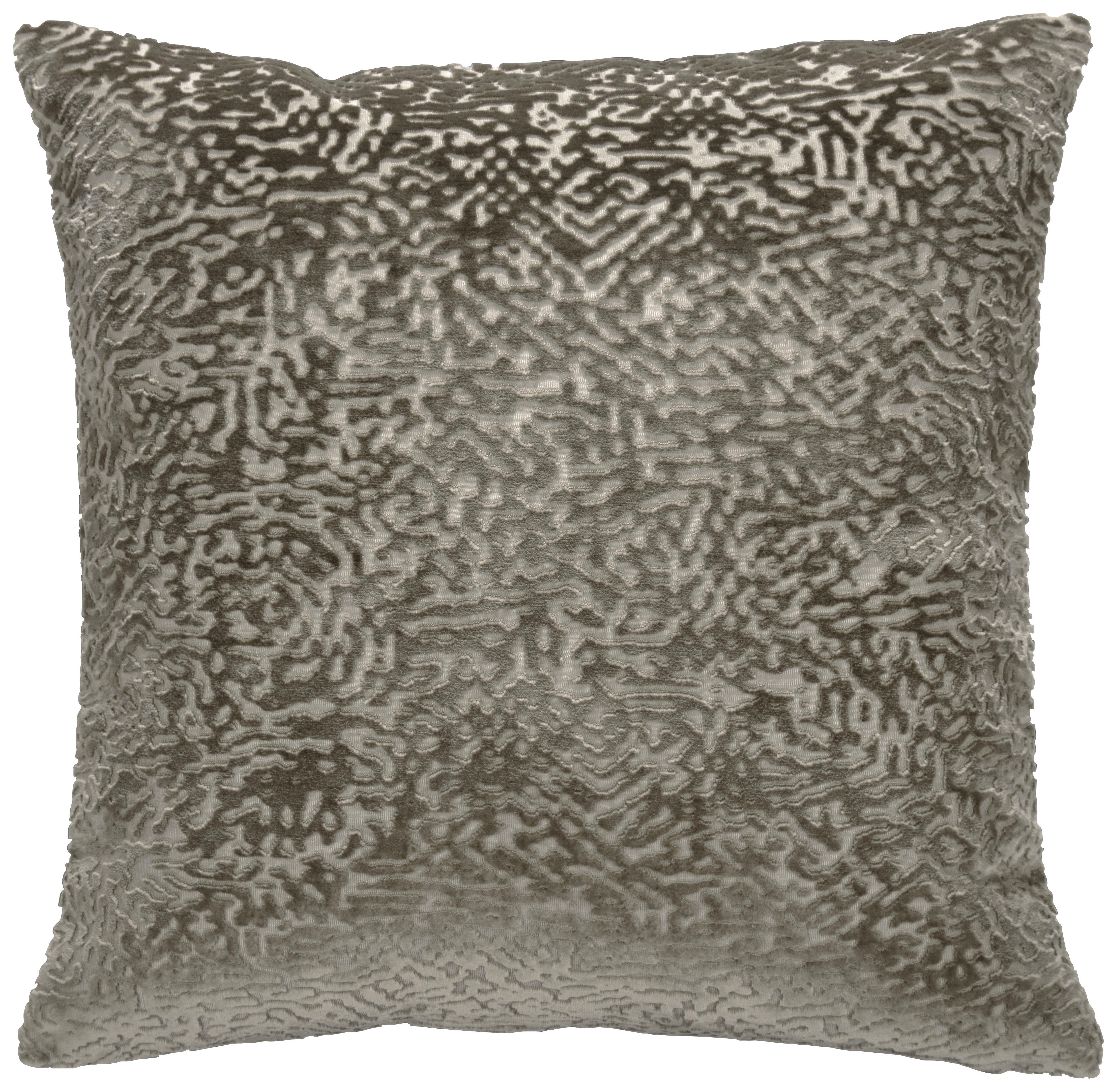 Kissenhülle Toto Grau ca. 40x40cm - Grau, Textil (40/40cm)