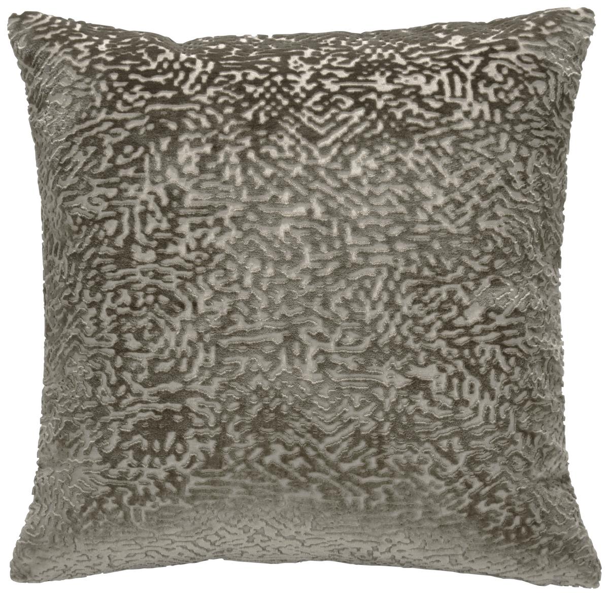 Kissenhülle Toto Grau ca. 40x40cm - Grau, Textil (40/40cm)