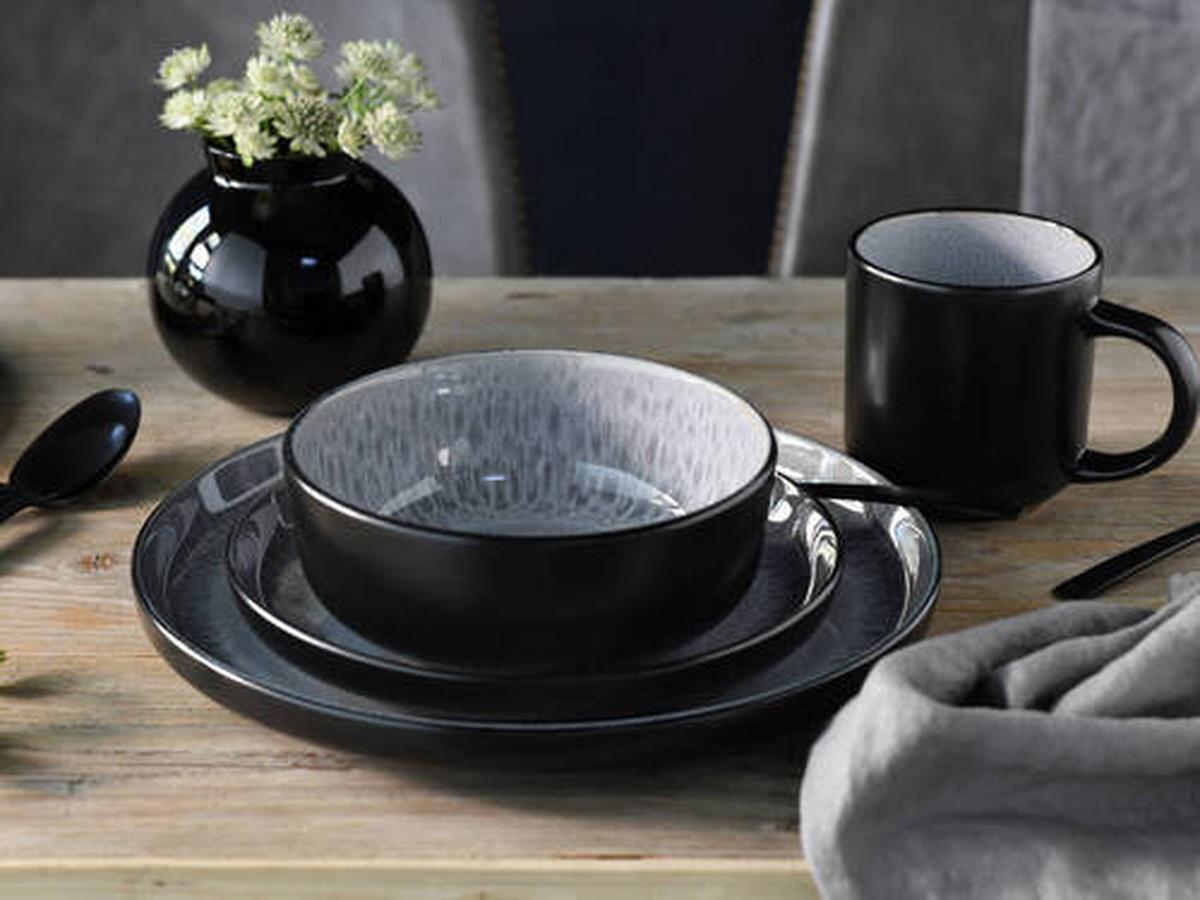 Set Skodelic Za Kosmiče Nordic Fjord Frost, 6-Delni - svetlo siva, Trend, keramika (15cm) - Creatable