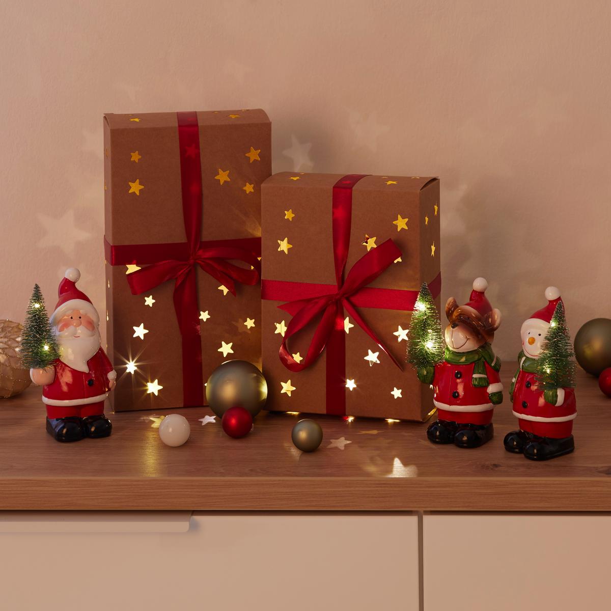 Led Dekorativna Svjetiljka Friedrich - bijela/zelena, Konvencionalno, keramika (9.5/14.5cm) - Modern Living