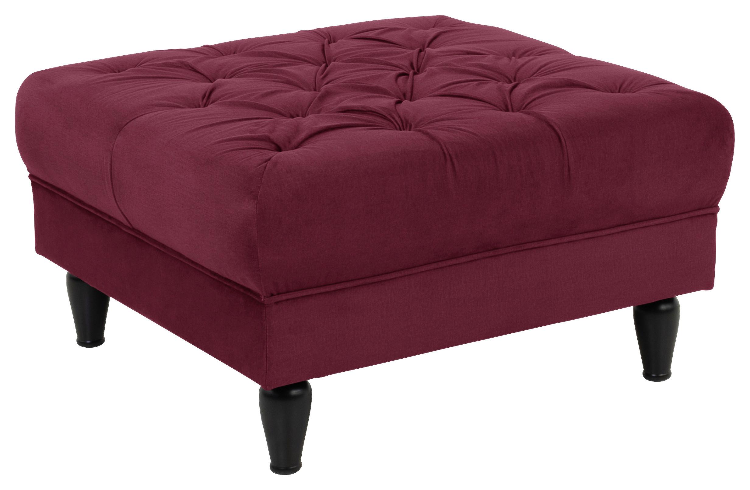 TABURET CUPIDO - roșu, Design, textil (82/44/82cm) - Mömax