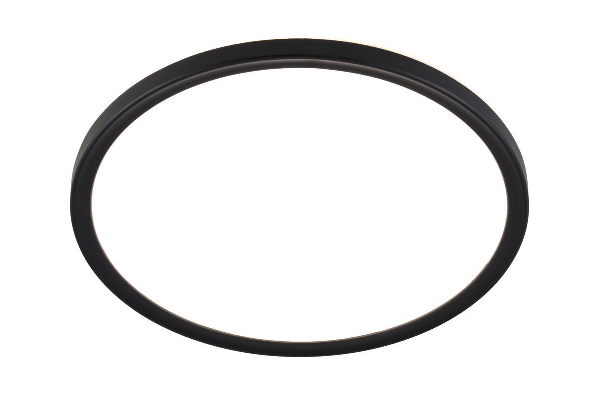 LED-Deckenleuchte Tir max. 22 Watt - Schwarz, Modern, Kunststoff (29,3/2,8cm) - Mömax