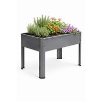 Hochbeet Vcm Hochbeet "balora M" - Schwarz, Modern, Metall (50/45/40cm)