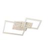 LED-TAKLAMPA CRISTIANO - champagne, Basics, metall/plast (70/47/6,8cm)