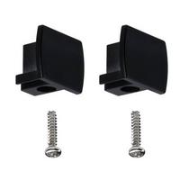 Schienensystem-Endkappe Urail in Schwarz - Schwarz, Design, Kunststoff (1,3/1,8/2,1cm) - Paulmann