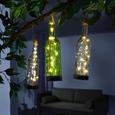 Solarleuchte Bottle aus Glas - Glas (7,8/30,5cm) - Mömax modern living