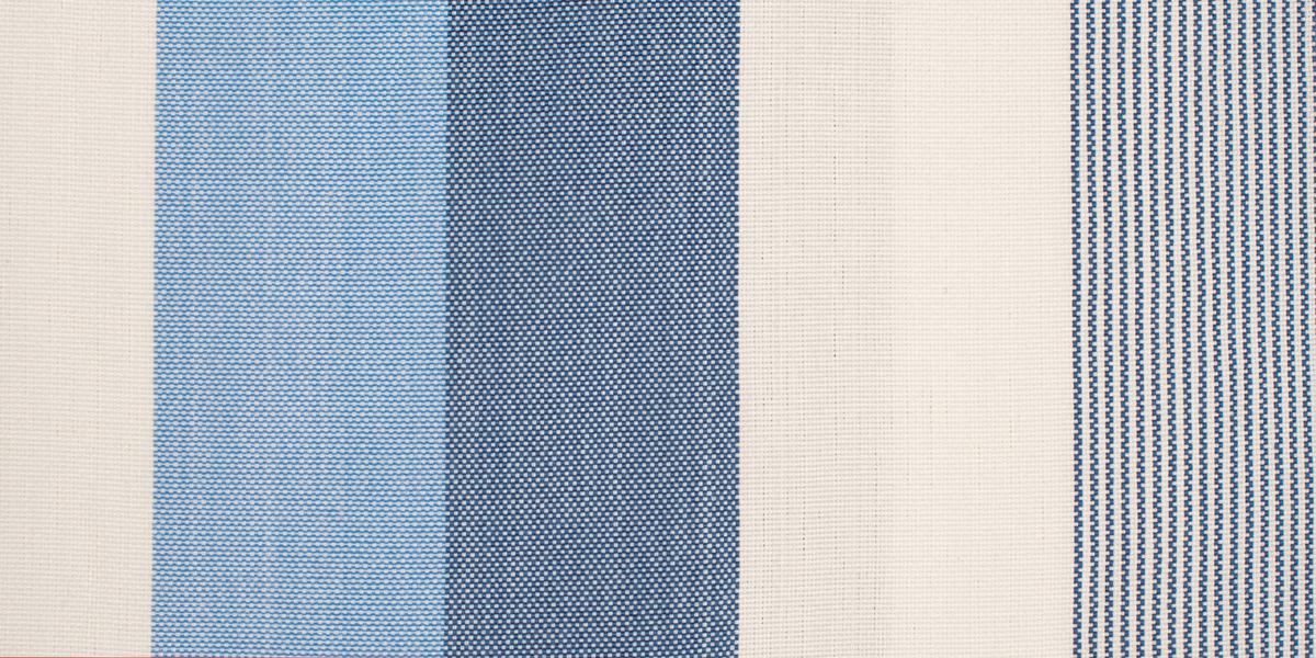 Hängematte Kingsize Hammock Outdoor Blau/Weiß - Blau/Weiß, KONVENTIONELL, Textil (180/400cm) - La Siesta