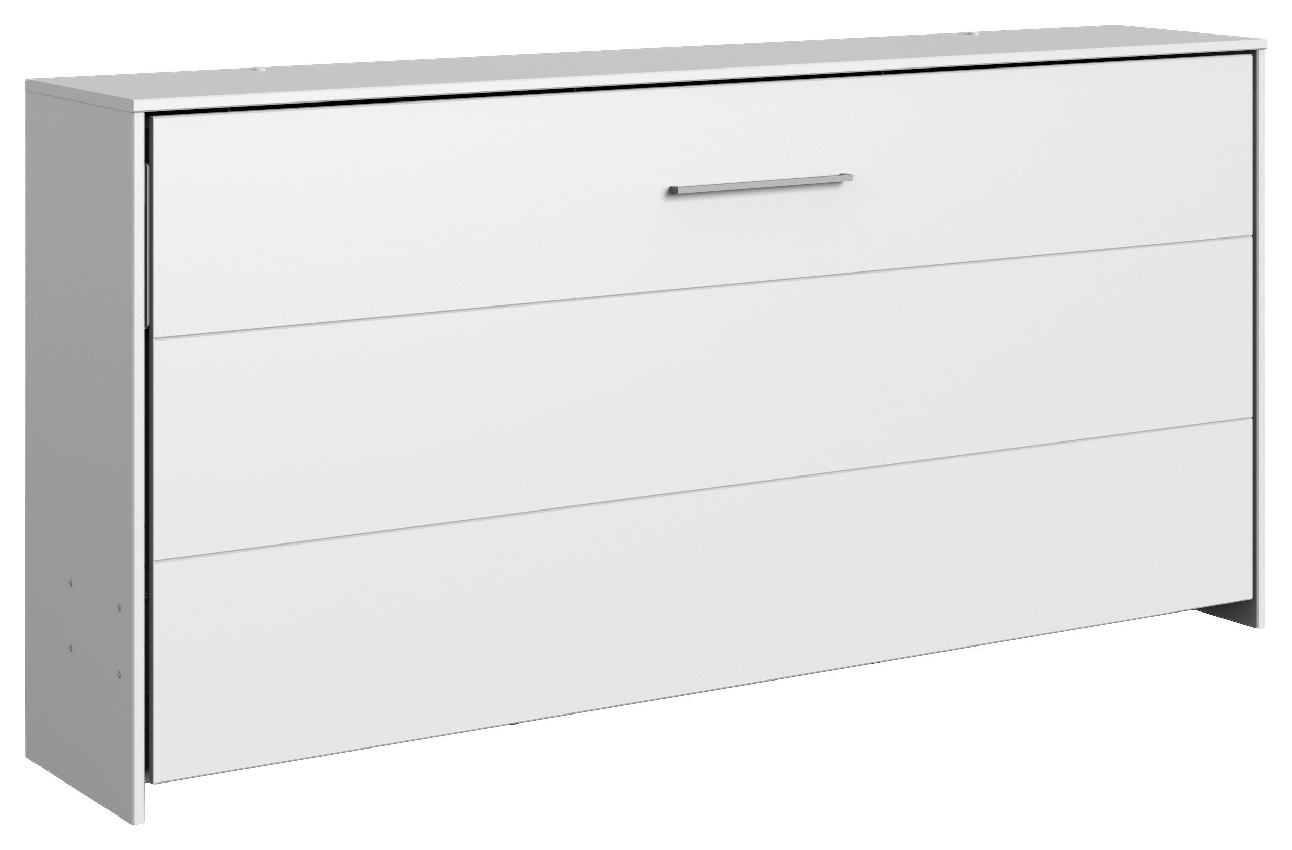 Összecsukható Ágy Juist - fehér, Modern, faalapú anyag (90/200cm)