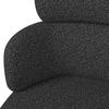 STOL MED ARMSTÖD KARO - svart, Modern, metall/textil (58/88/65cm) - Bessagi Home
