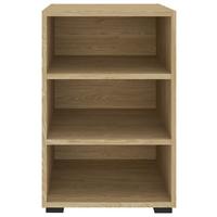 Regal Unit-Elements Midi - boje hrasta/crna, Moderno, drvni materijal (45,6/67,2/40cm) - Based