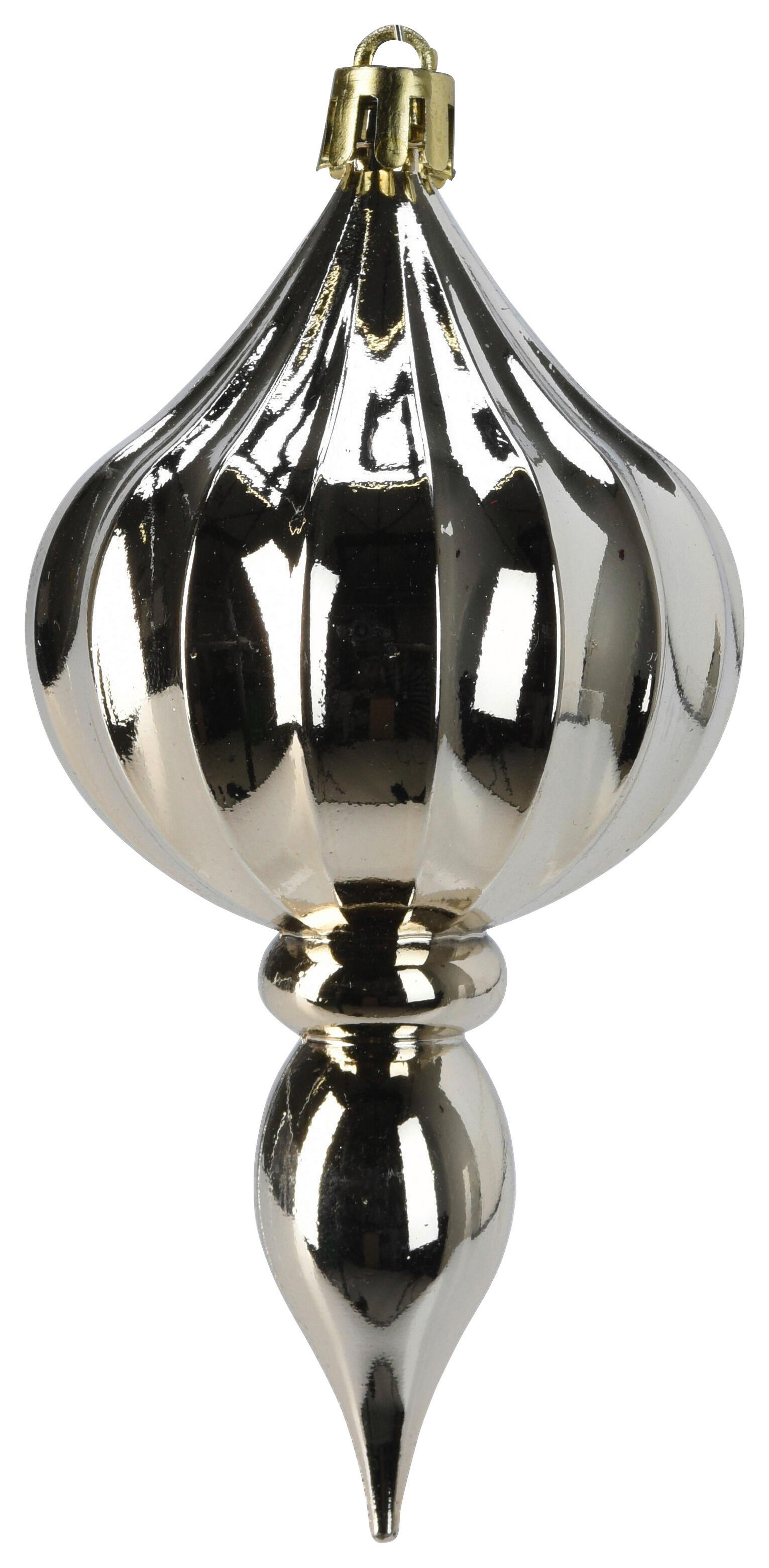 Christbaumkugel MAS - Multicolor, Kunststoff (8/6cm)