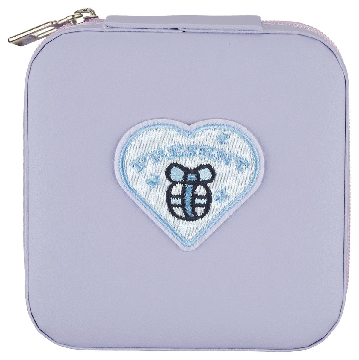 Ékszeres Doboz Naomi - többszínű, textil/papír (9,5/5/9,5cm) - Mömax