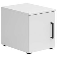Aufsatzschrank Multistauraum Weiß - Schwarz/Weiß, MODERN, Holzwerkstoff/Kunststoff (30/35/40cm) - Mömax