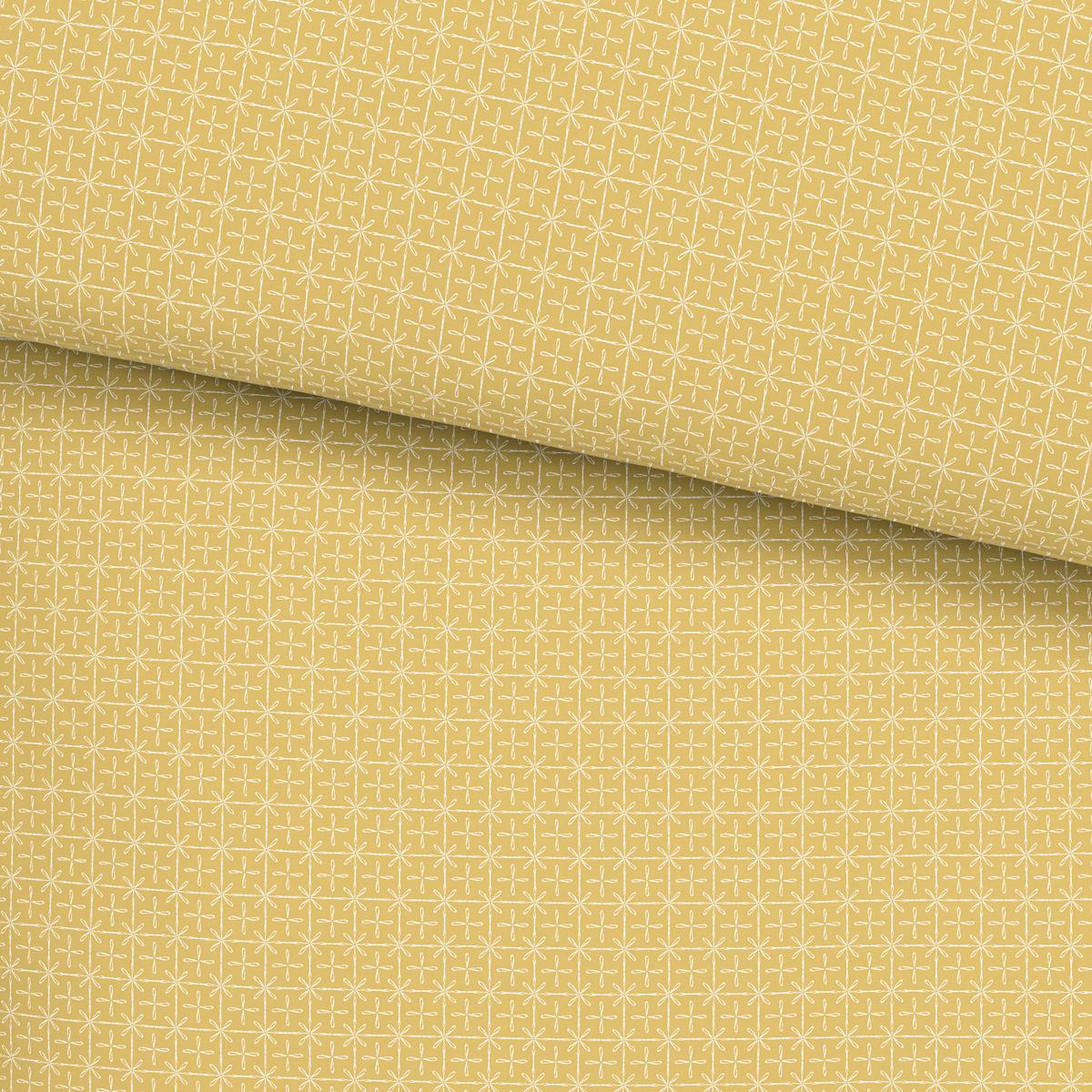 BETTWÄSCHESET LAURA - Gelb, Konventionell, Textil (160/210cm) - Modern Living
