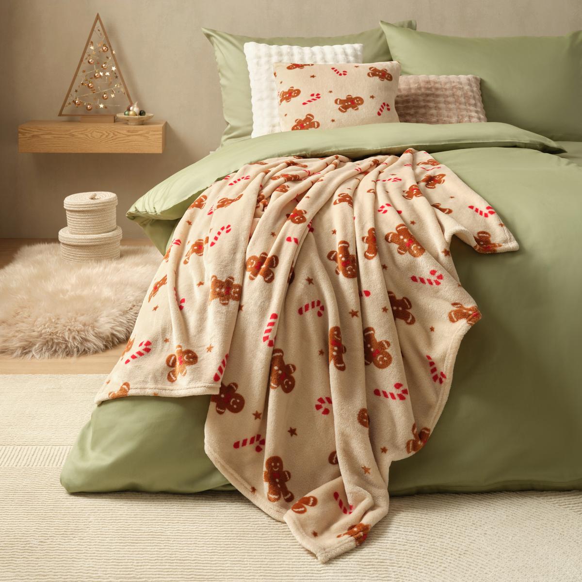 Kuscheldecke Jasper Creme ca. 140x180cm - Creme, Textil (140/180cm) - Mömax