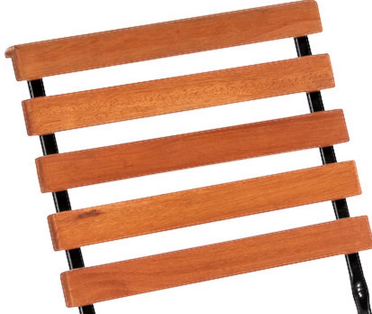 Vrtni Stol Schlossgarten, 2-Delni Set, Masivno - črna/naravne barve, Romantika, kovina/les (47/59/86cm) - Gardenson