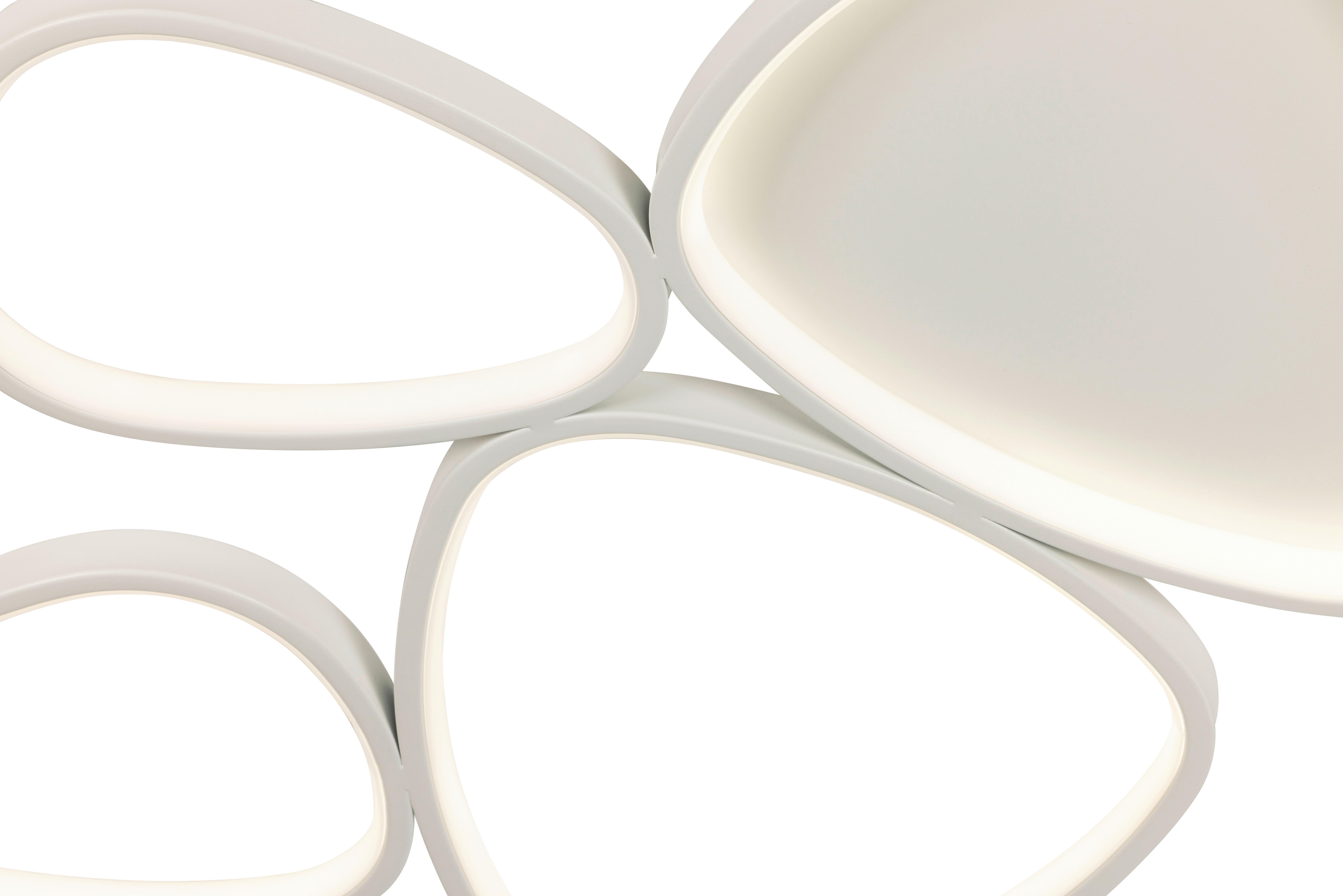 LED-TAKLAMPA WHITI - vit, Modern, metall/plast (109/55/5.2cm) - Mömax