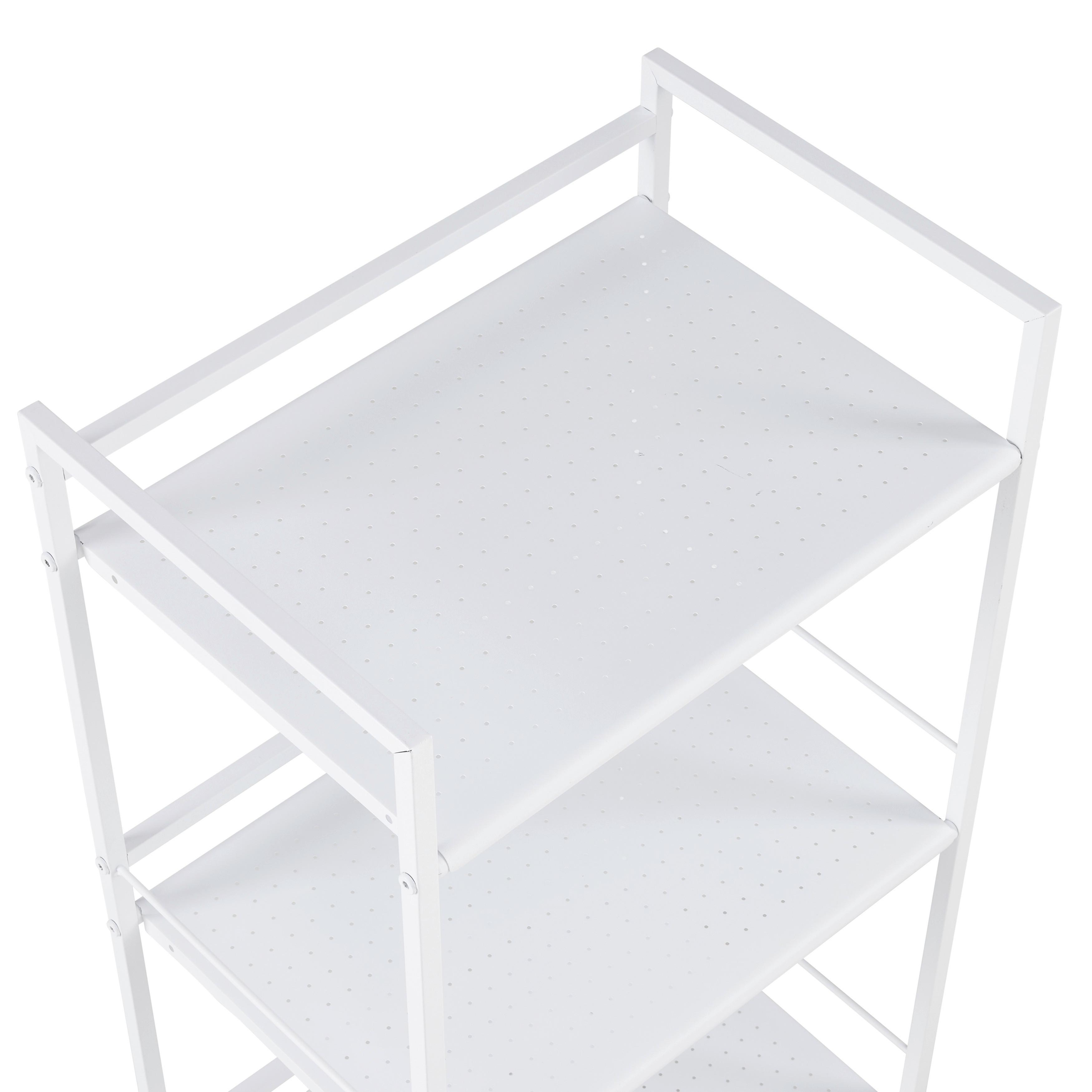 RULLVAGN LUAN II -BASED/SB- - vit, Modern, metall/plast (42,5/81/29cm) - Based