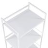 RULLVAGN LUAN II -BASED/SB- - vit, Modern, metall/plast (42,5/81/29cm) - Based