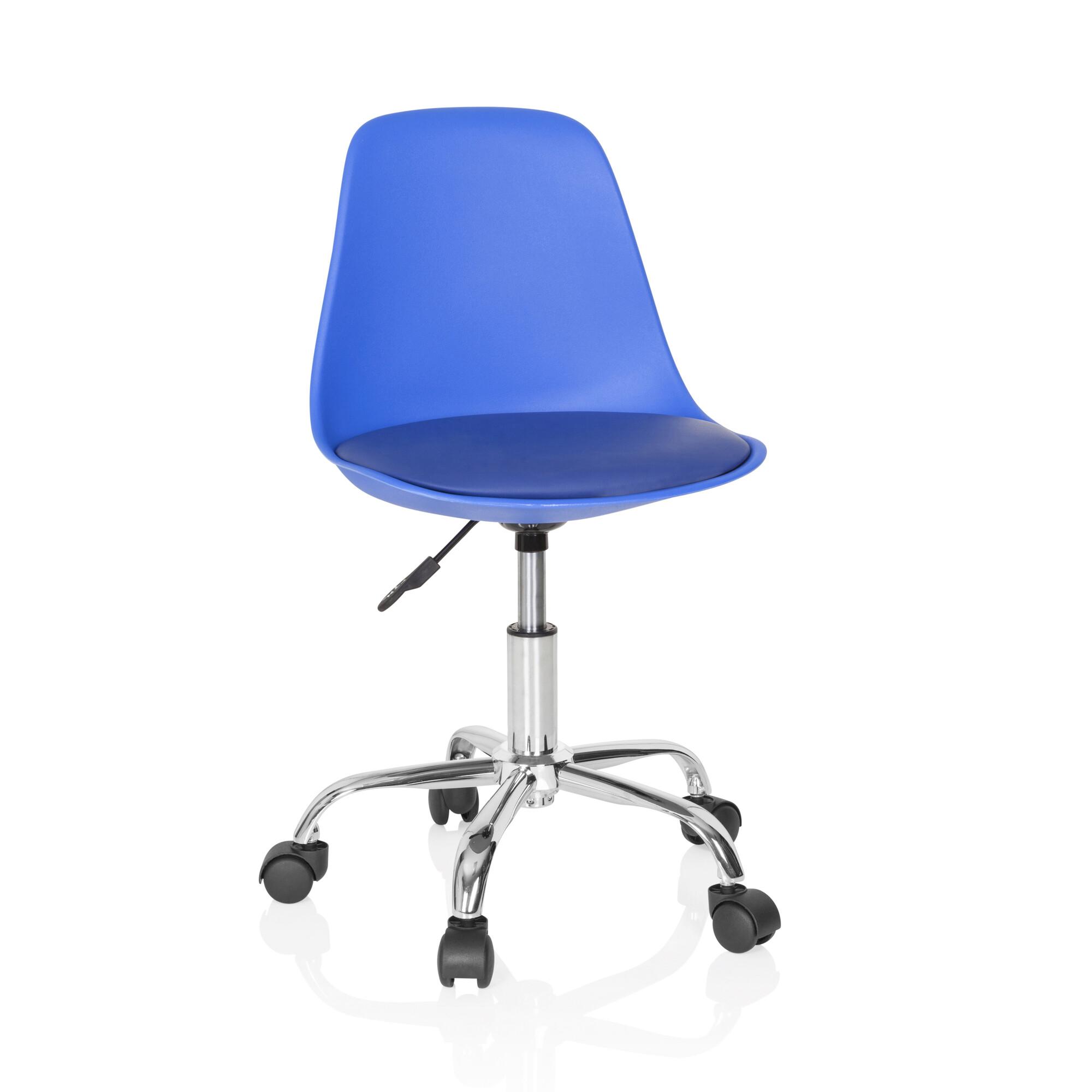 Jugenddrehstuhl Fancy II Blau - Blau, Basics, Kunststoff (40/72-82/44cm) - MID.YOU