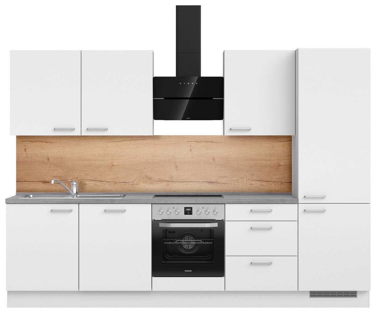 Küchenrückwand NV54 Eiche - Eichefarben, MODERN, Holzwerkstoff (180/53,7/1,6cm) - Nobilia