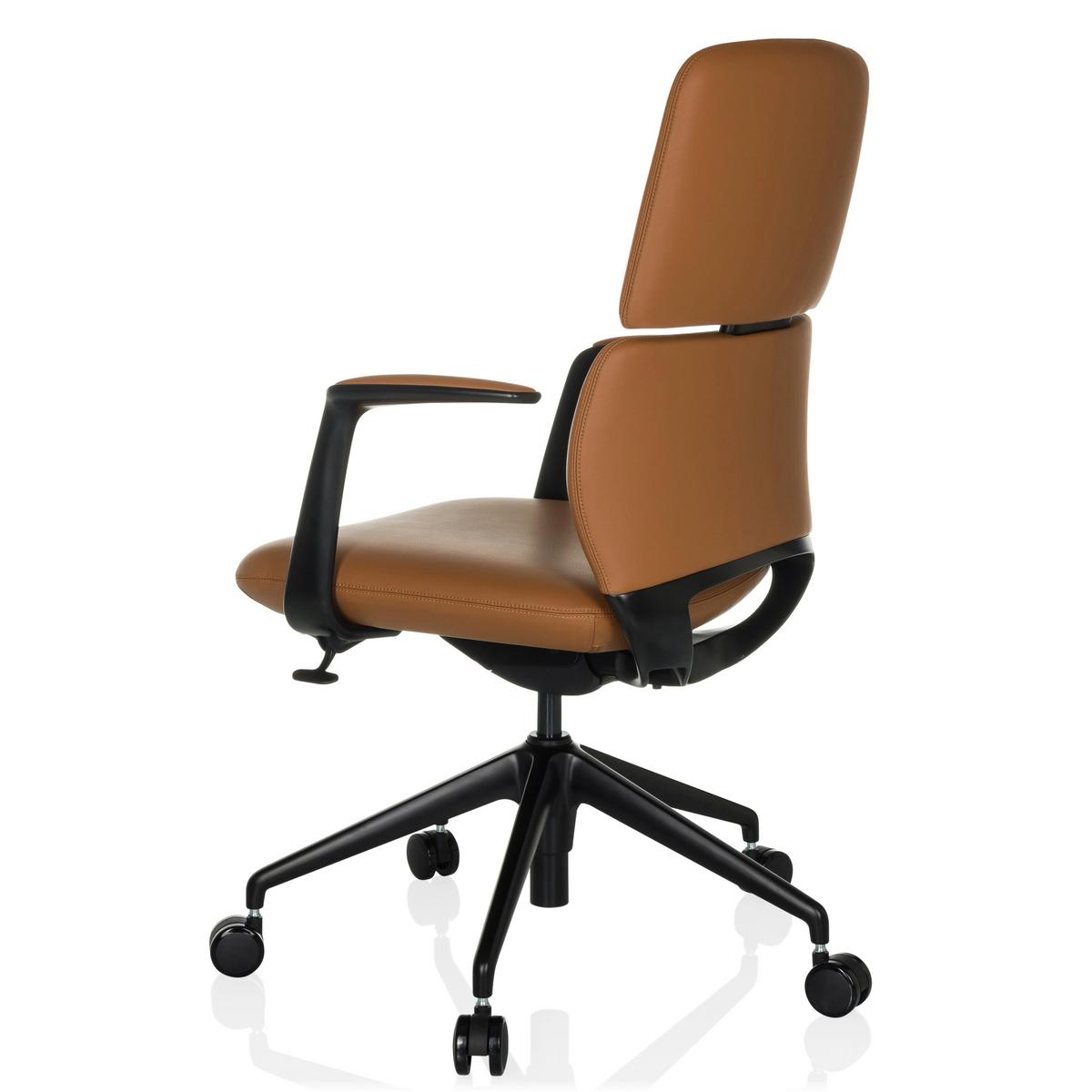 Vrtljivi Stol Atmos Designer - črna, Moderno, kovina/umetna masa (62/98-108/60cm) - MID.YOU