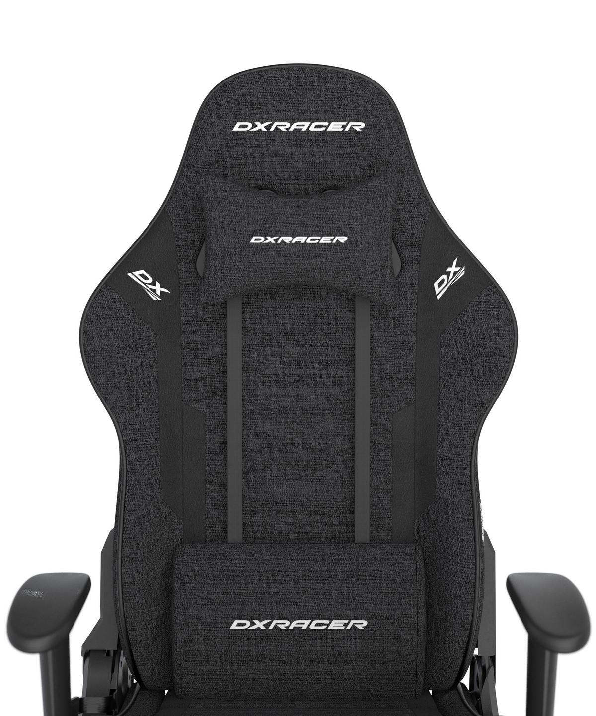 Gamingstuhl Prince Schwarz - Schwarz/Weiß, KONVENTIONELL, Kunststoff/Textil (70/132/70cm) - Dxracer