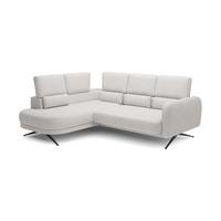 Coltar ILUSSIO L - gri deschis/crem, Modern (205-248/83-104/111cm) - Modern Living