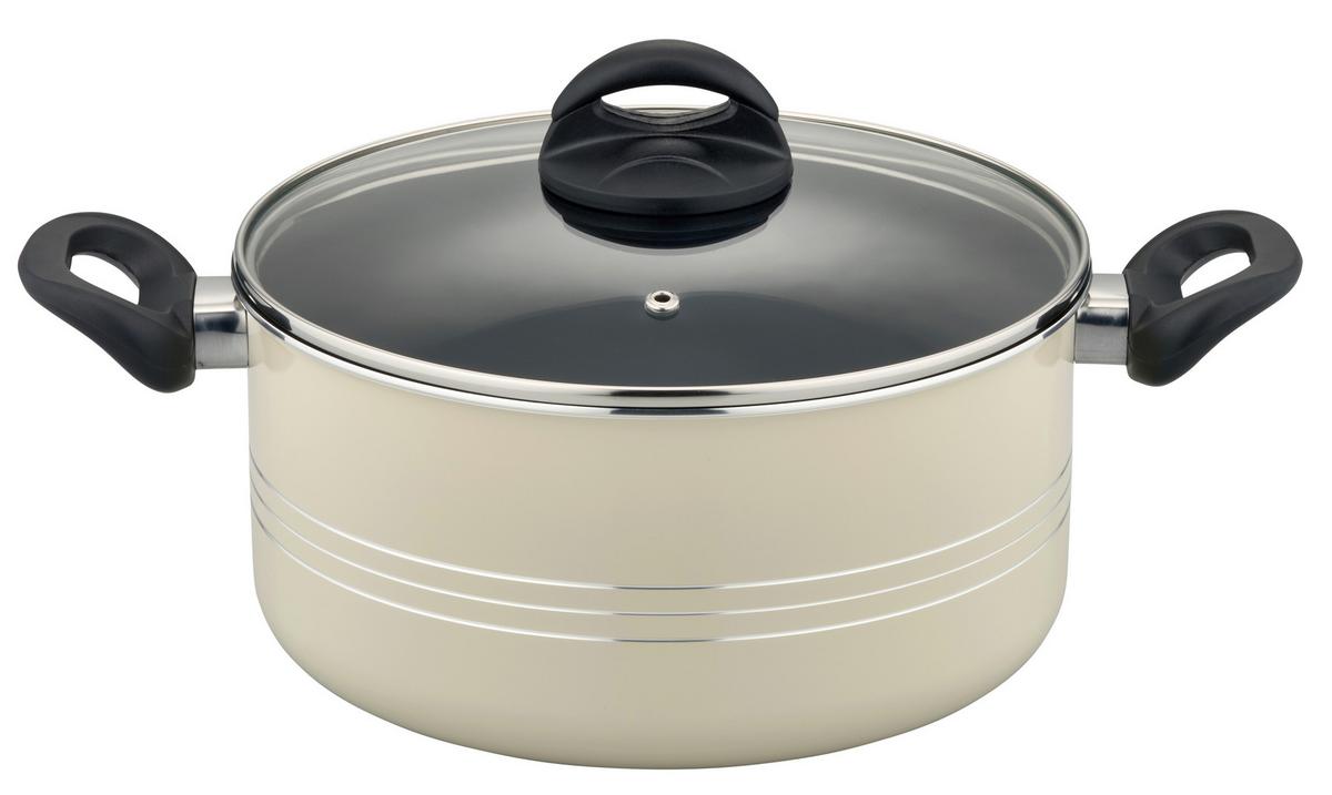 Set Posod S Kuhinjskimi Pripomočki Milano Beige - bež, Basics, kovina - GSW