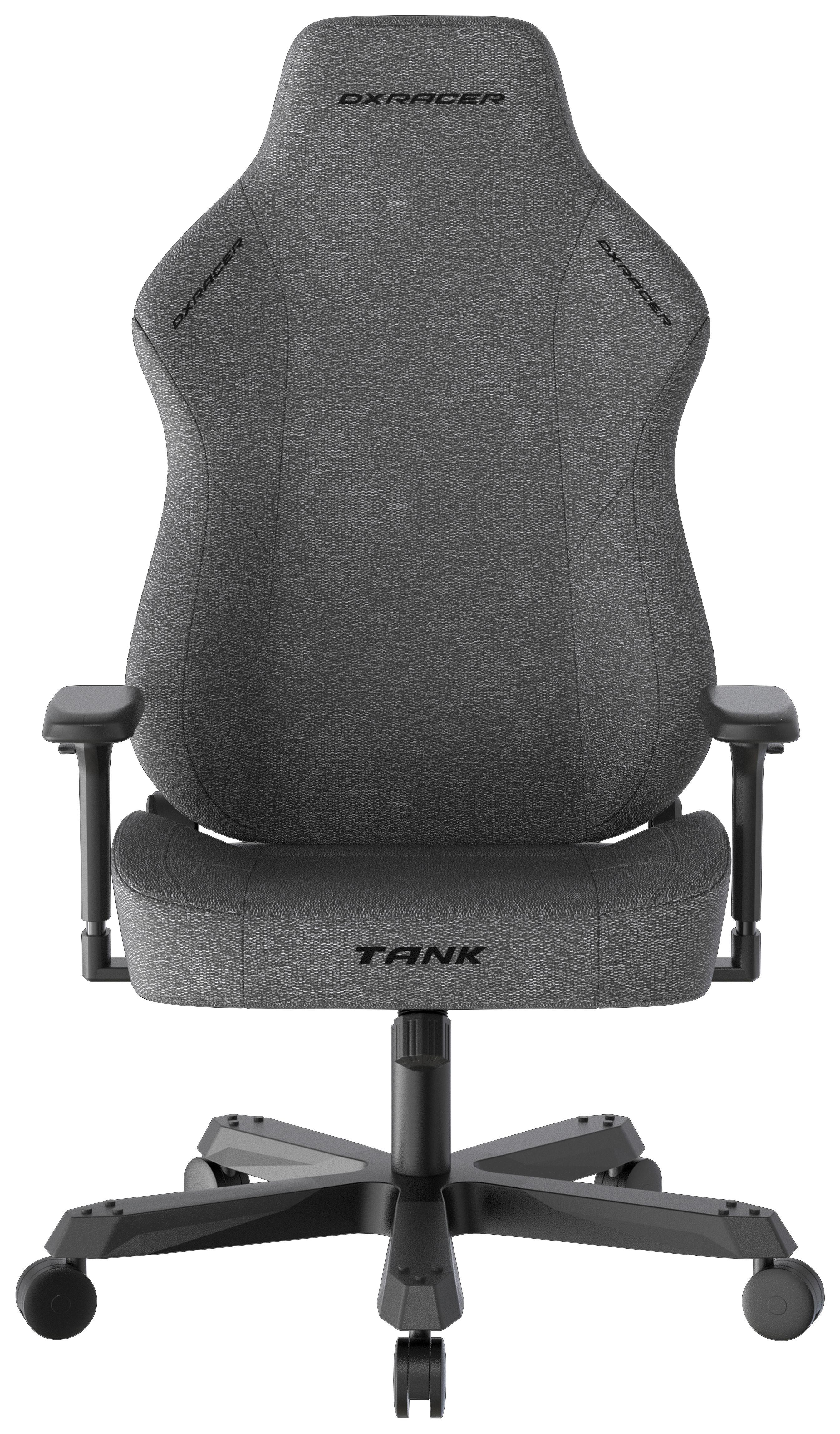 GAMINGSTOL TANK XL - svart/antracit, Modern, metall/textil (80/140/80cm) - Dxracer