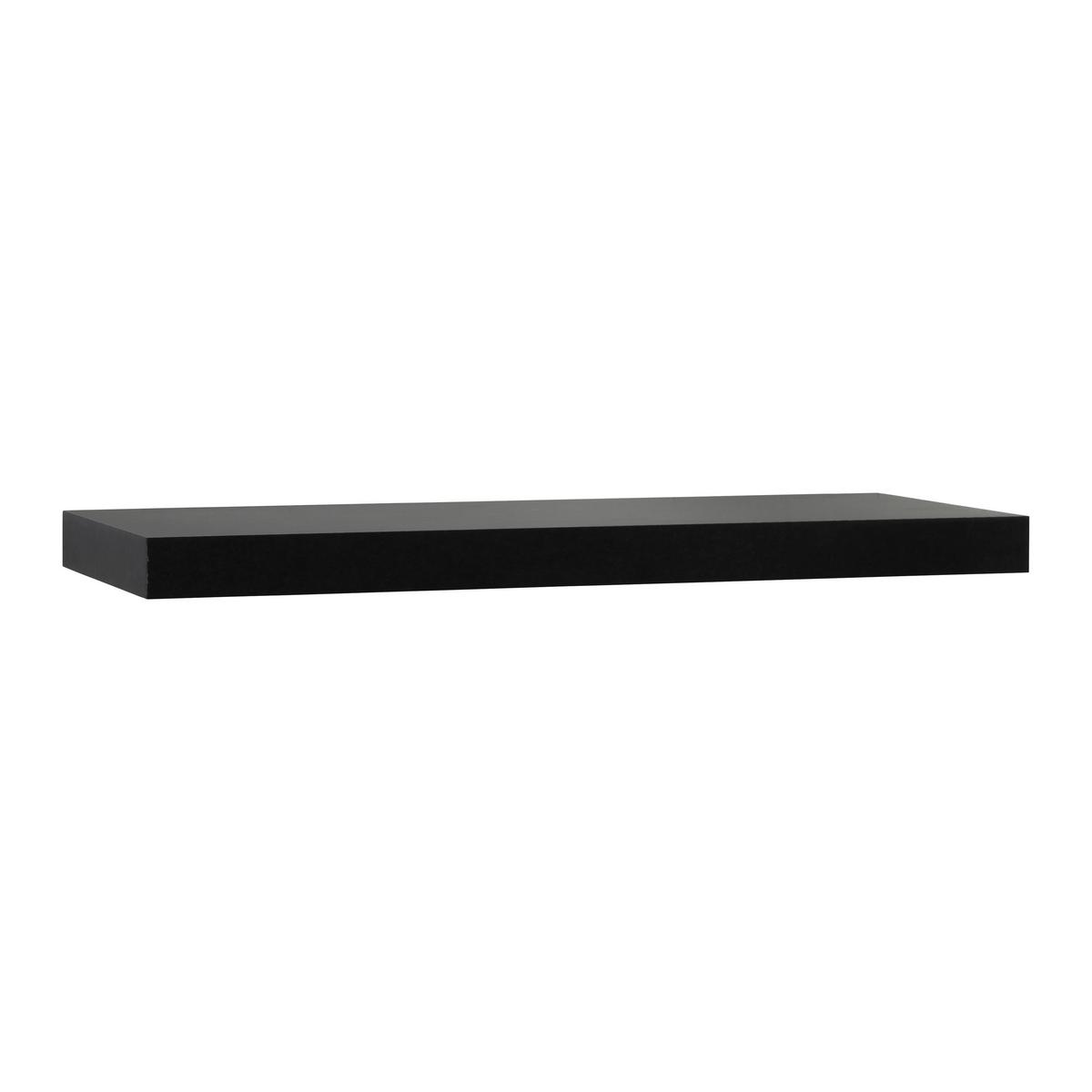 Wandboard Mister Office in Schwarz - Schwarz, Modern, Holzwerkstoff (60/4/24cm) - Mömax
