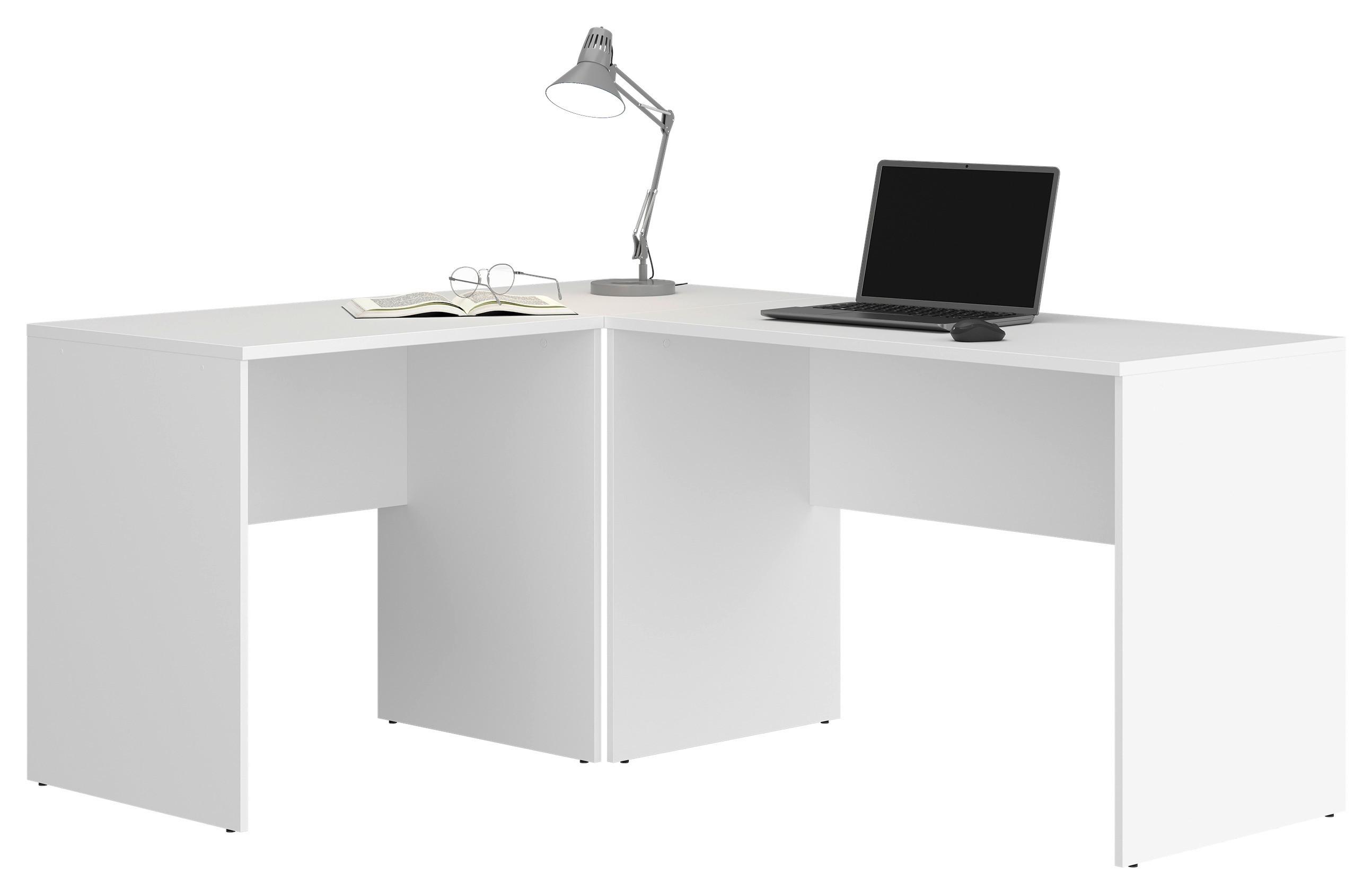 Radni Stol 4-You - bijela, Trend, drvni materijal (115/78,5/59cm) - Based