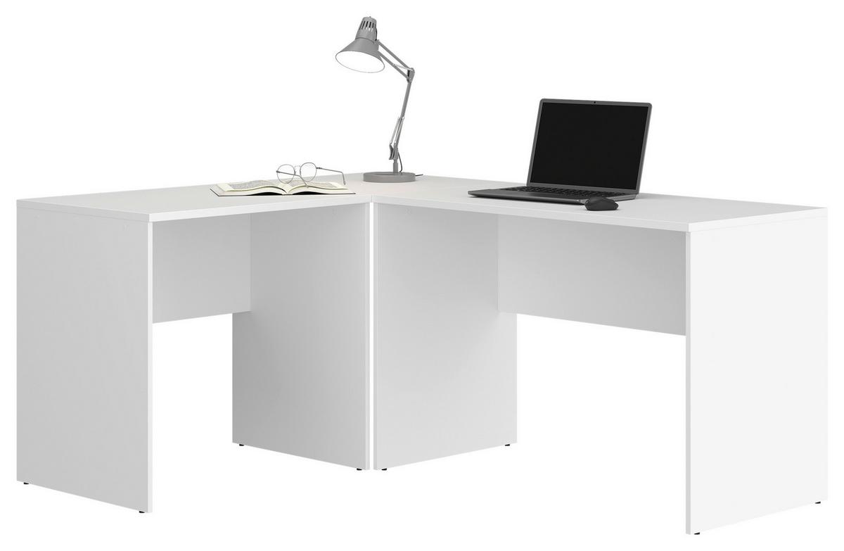 Radni Stol 4-You - bijela, Trend, drvni materijal (115/78,5/59cm) - Based