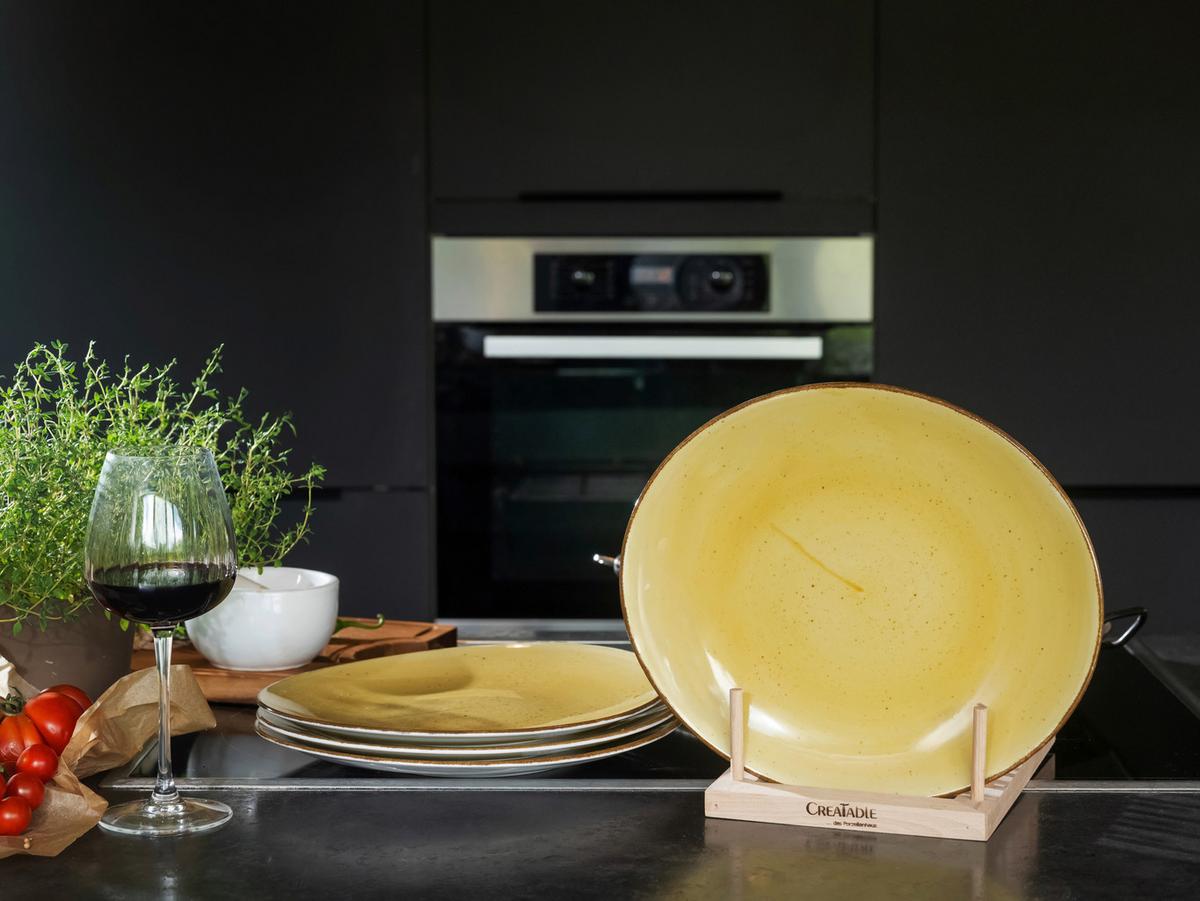 Set Krožnikov Za Zrezke Curry, 4-Delni - barve karija, Basics, keramika (30,5/26cm) - Creatable