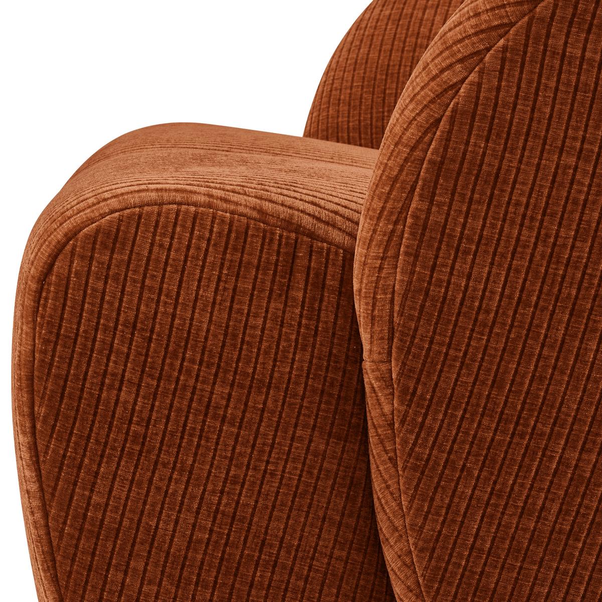 Cocktailsessel Mojo Braun - Schwarz/Braun, Design, Kunststoff/Textil (68/75/77cm) - Livetastic