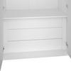 GARDEROB ALEX - vit, Modern, metall/trämaterial (151/223/60cm) - Bessagi Home