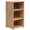 Polica Multi - hrast Artisan/antracit, Moderno, drvni materijal/plastika (45/83/40cm) - Modern Living