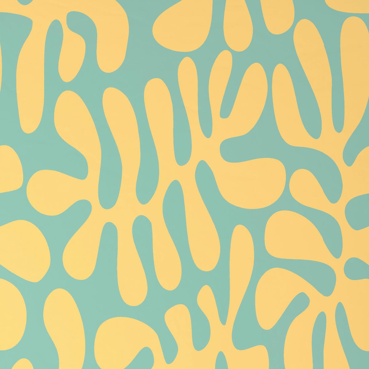 Bettwäsche Deno Gelb/Hellblau ca. 140x200cm - Gelb/Hellblau, Textil (140/200cm) - Mömax