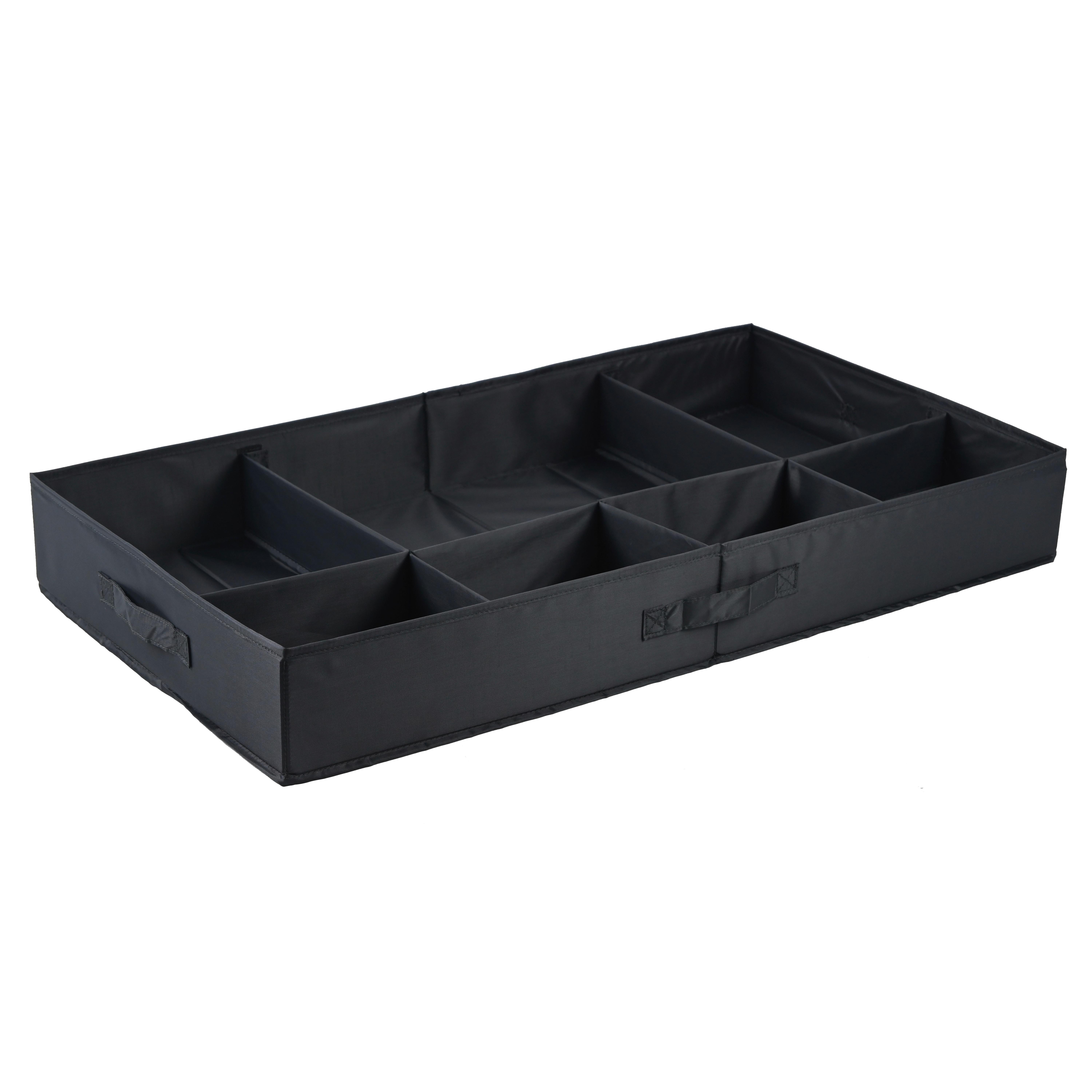 Schubladenbox Unit - L in Grau - Grau, Konventionell, Kunststoff/Textil (79,7/43,2/10,5cm) - Modern Living