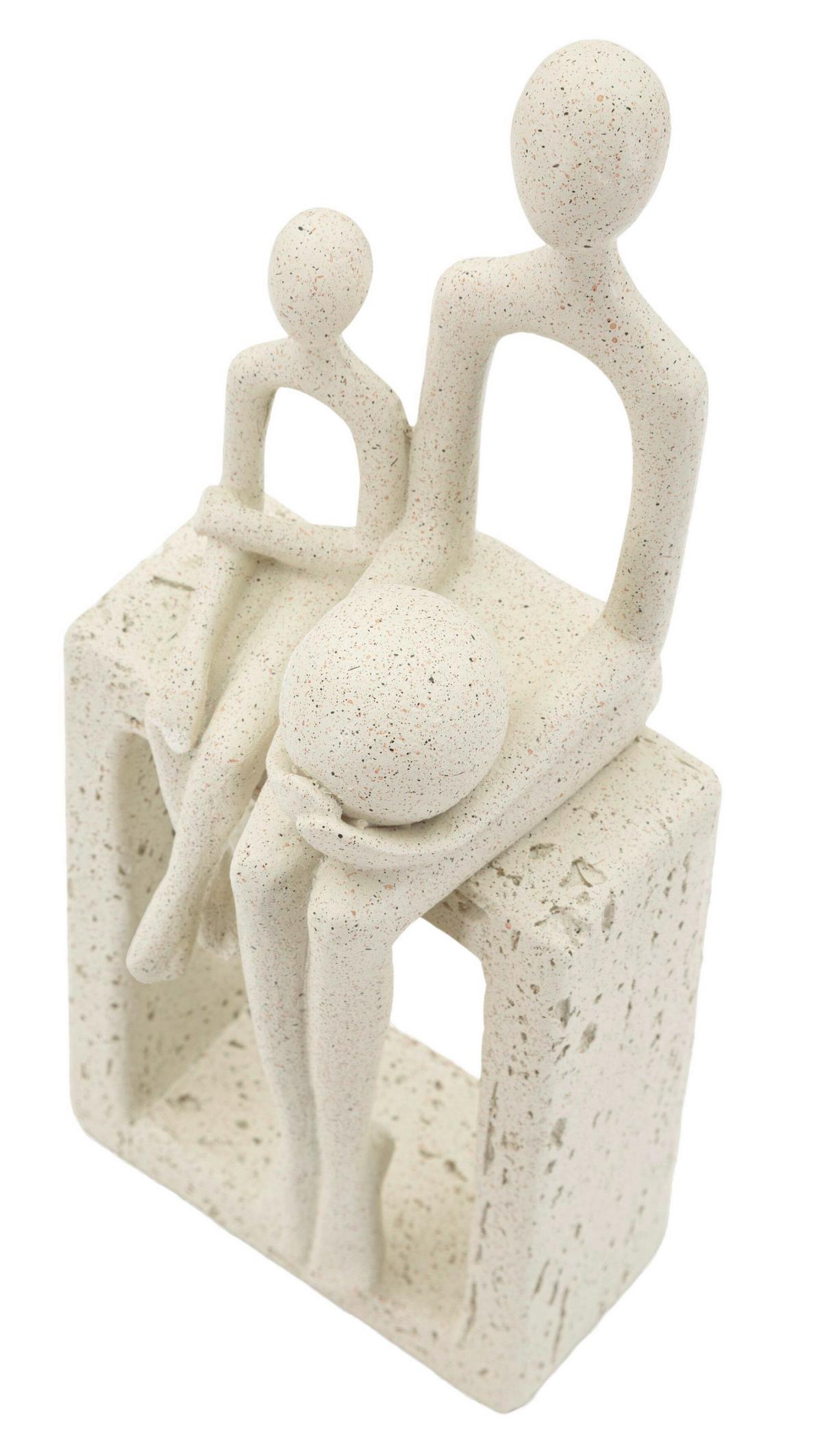 Skulptur Josef Cream - Basics, Kunststoff (10/26/7.5cm)