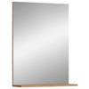 Wandspiegel Scout ca. 60x79x18 cm Eichefarben - Eiche Artisan, MODERN, Glas/Holzwerkstoff (60/79/18cm) - MID.YOU