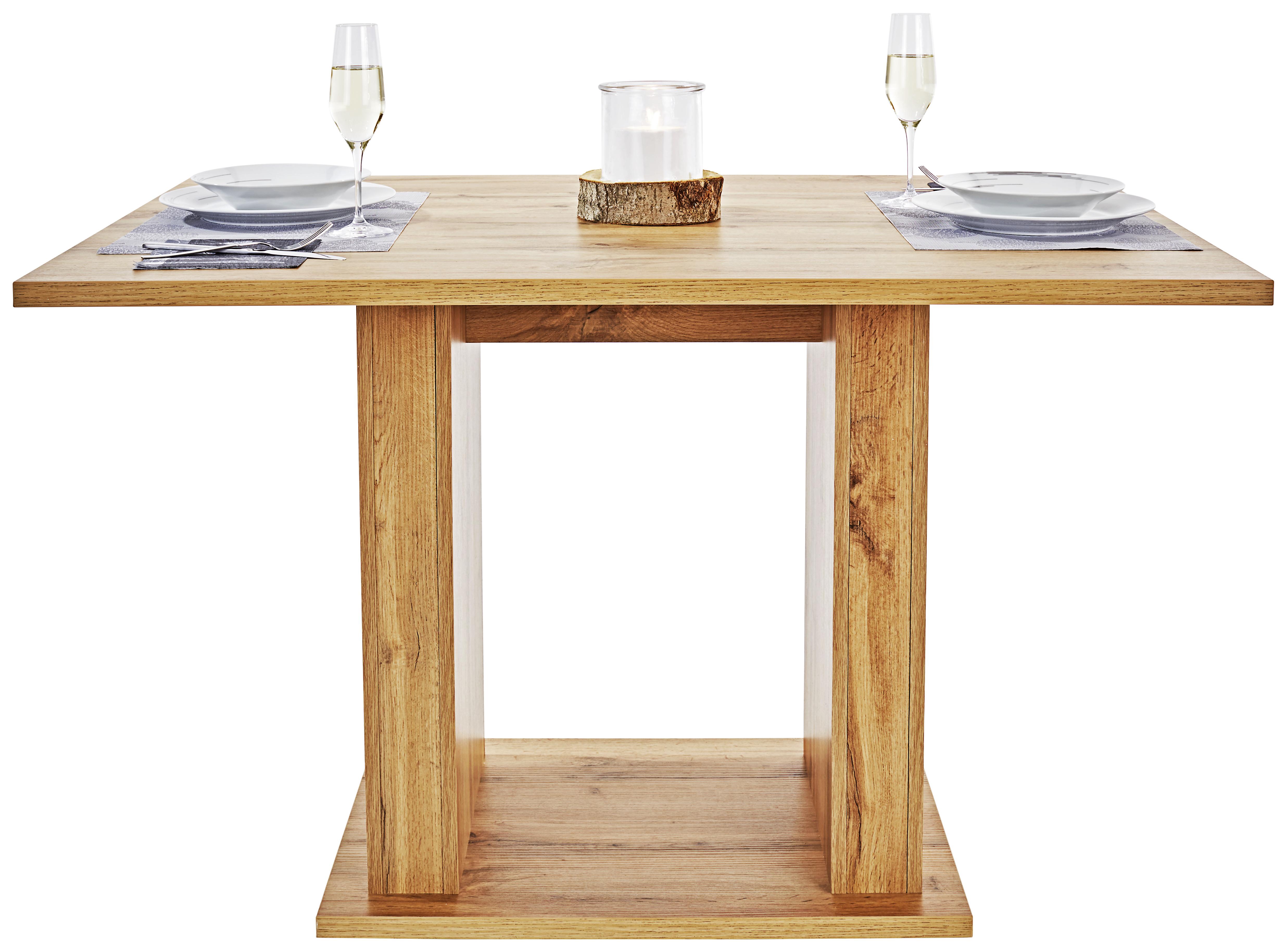 Stol Za Blagovaonicu Patrik 120 - boje hrasta, Modern, drvni materijal (120/74/80cm) - Modern Living