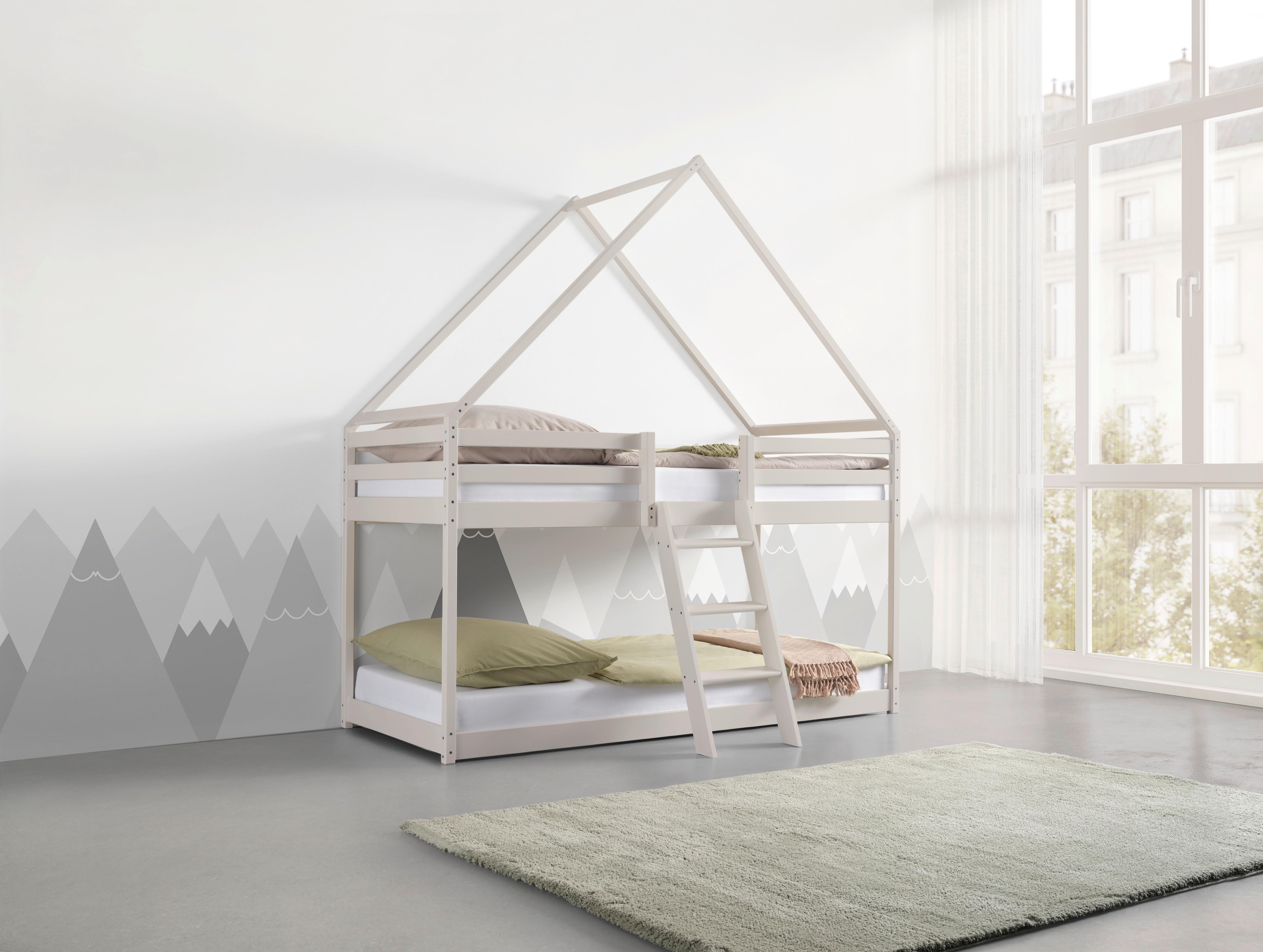 VÅNINGSSÄNG SWEET -EXKLUSIV- - björkfärgad/kashmir, Lifestyle, trämaterial/trä (97/224/208cm) - Mömax
