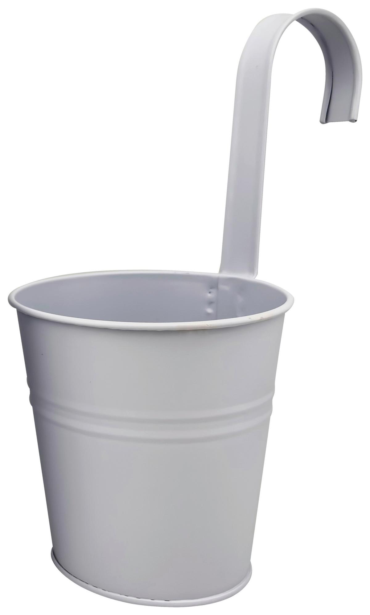 Übertopf Zana Flieder Ø ca. 11cm - Flieder, Metall (11/11,5cm) - Mömax