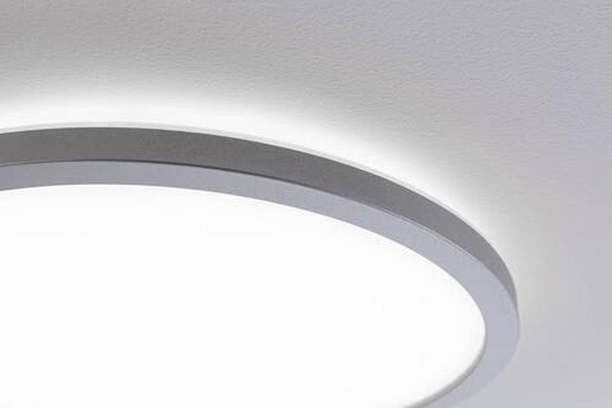 LED-Paneel Atria Shine in Chromfarben max. 11,2 Watt - Chromfarben, Basics, Kunststoff (19/2,8cm) - Paulmann