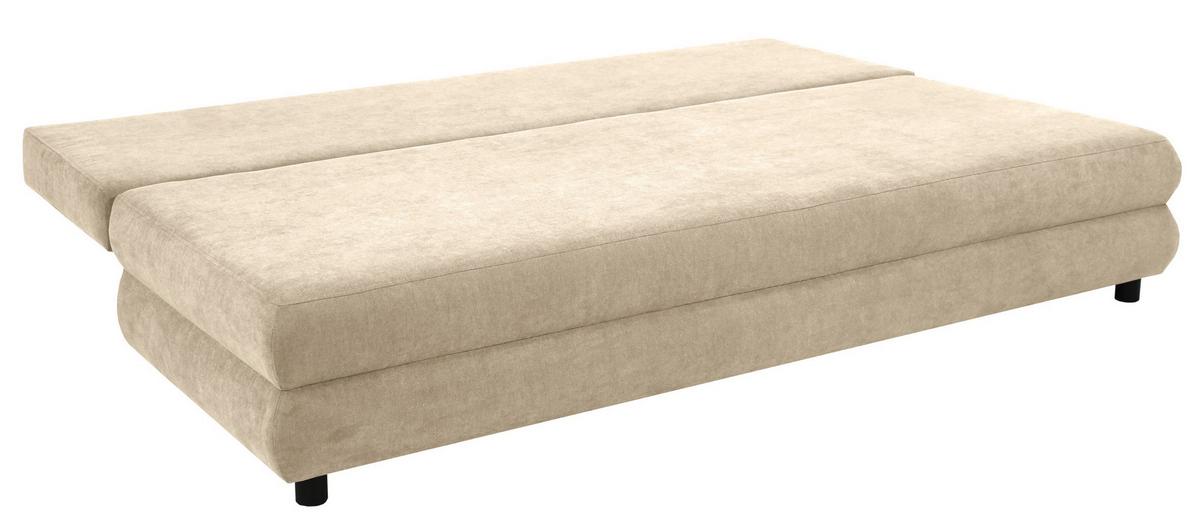 Kanapéágy Taras - bézs, Design, textil/fa (197/77/92,5cm) - Based